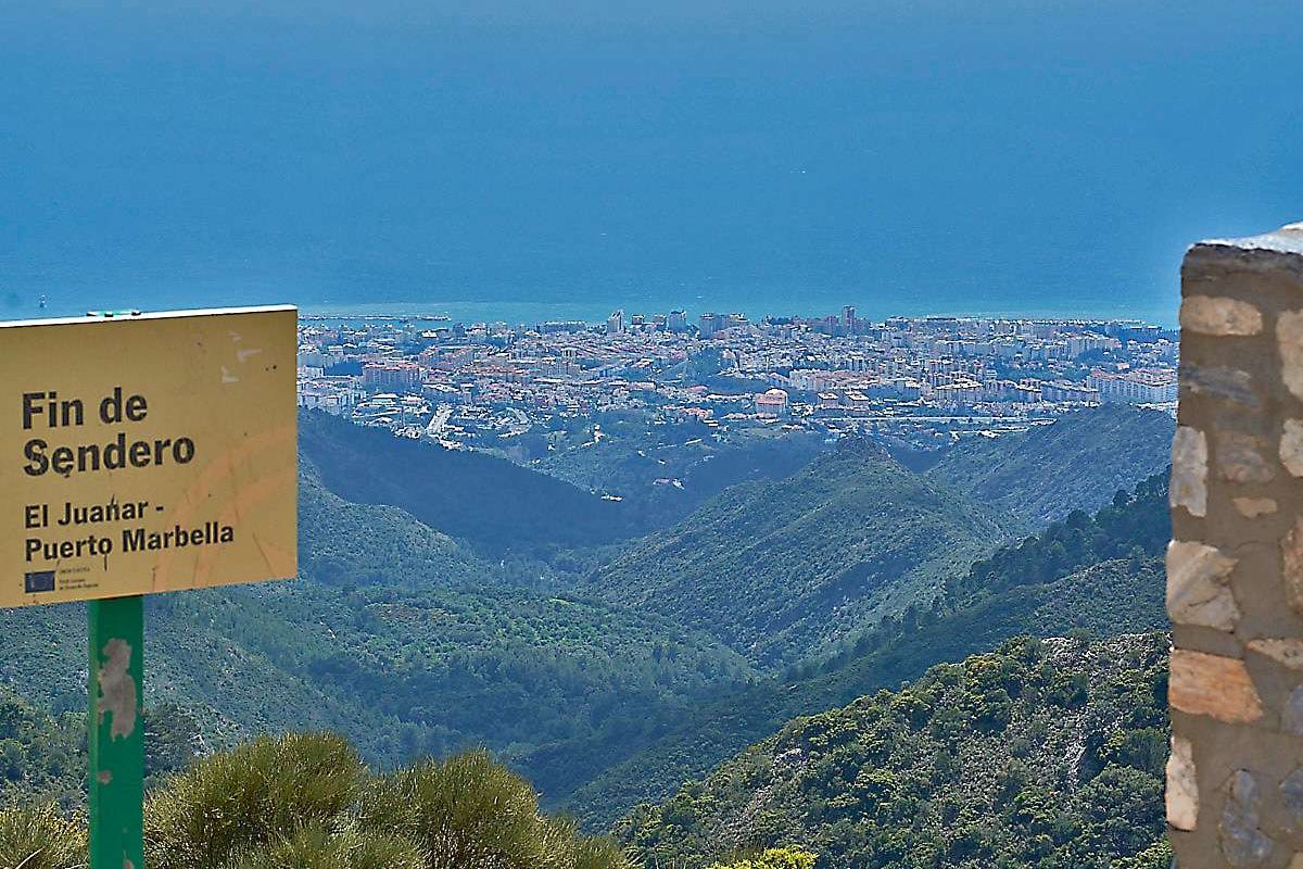 Blick auf Marbella