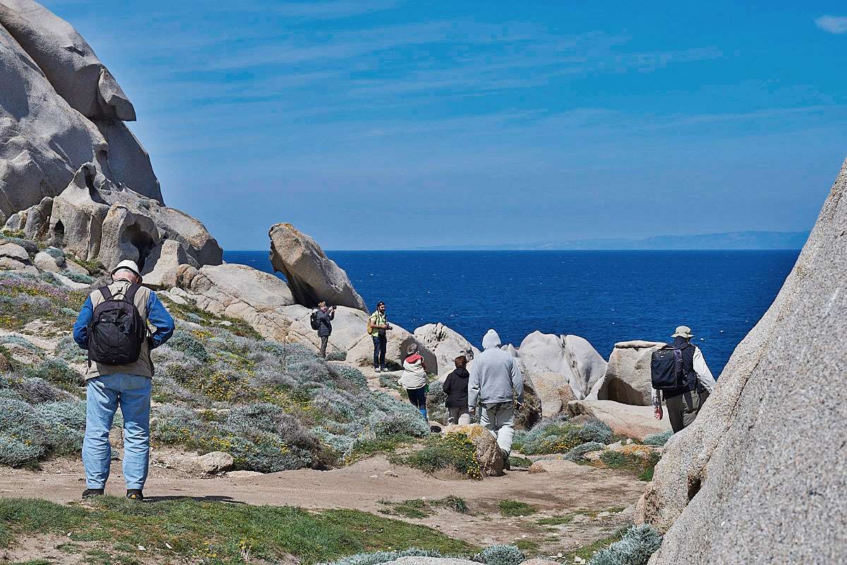 Beeindruckendes Blau am Capo Testa