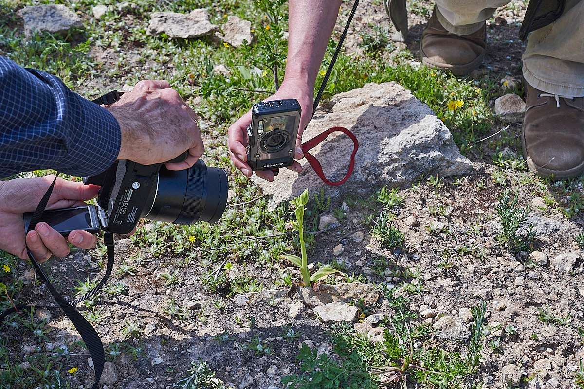 Ein Fund wird fotografisch dokumentiert, (c) Stefan Munzinger