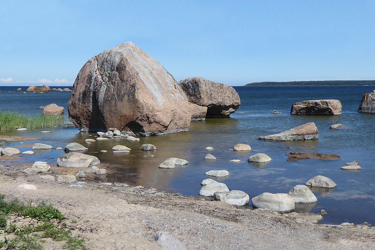 Findlinge im Laheema Nationalpark zeugen von der vergangenen Eiszeit, (c) Petra Schädlich/NABU-naturgucker.de