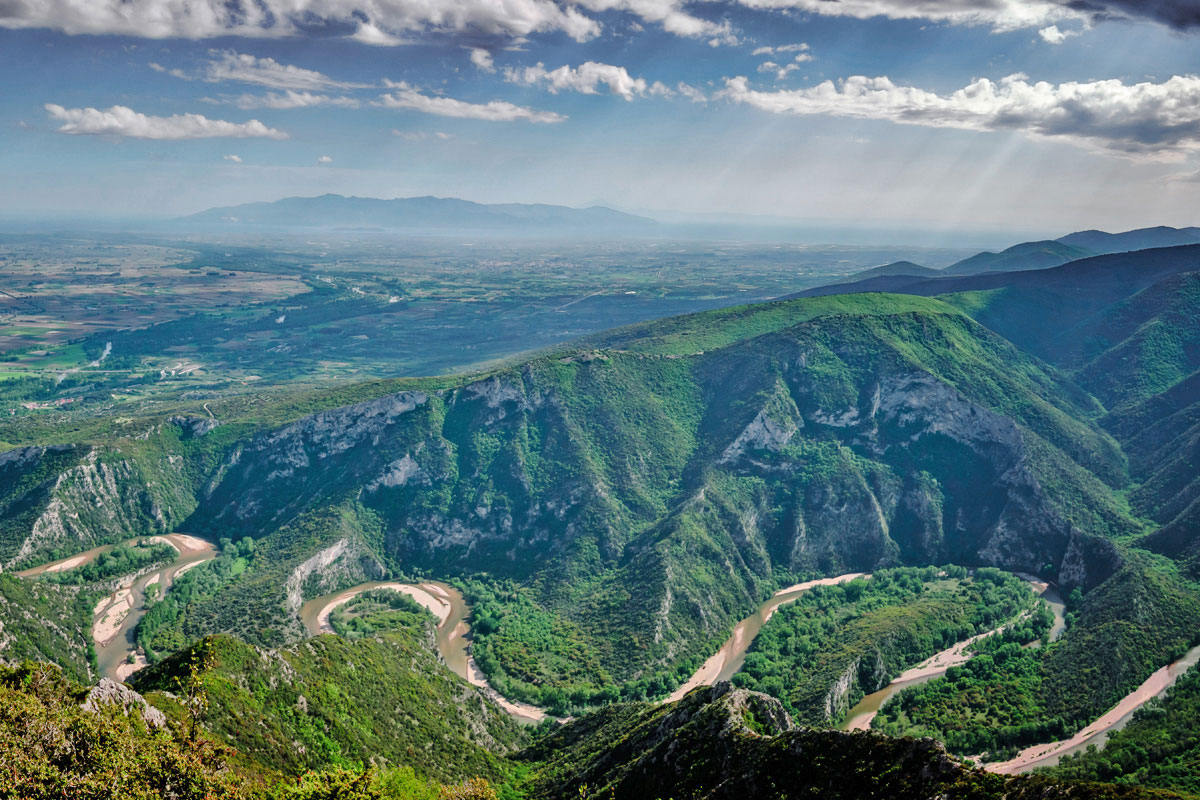 Blick auf die Nestosschlucht, (c) Dr. Alexander Wirth/NABU-naturgucker.de