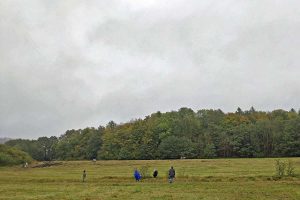 Obwohl das Wetter am Exkursionstag nicht perfekt mitspielte, hatten die Teilnehmenden viel Spaß, (c) Stefan Munzinger