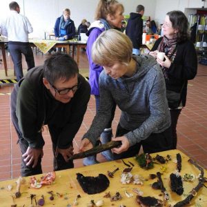 Fachsimpeln war in der Feuerwache ebenso möglich wie geselliges Essen – ein wirklich schöner Abschluss des Kongresses, (c) Carolin Zimmermann