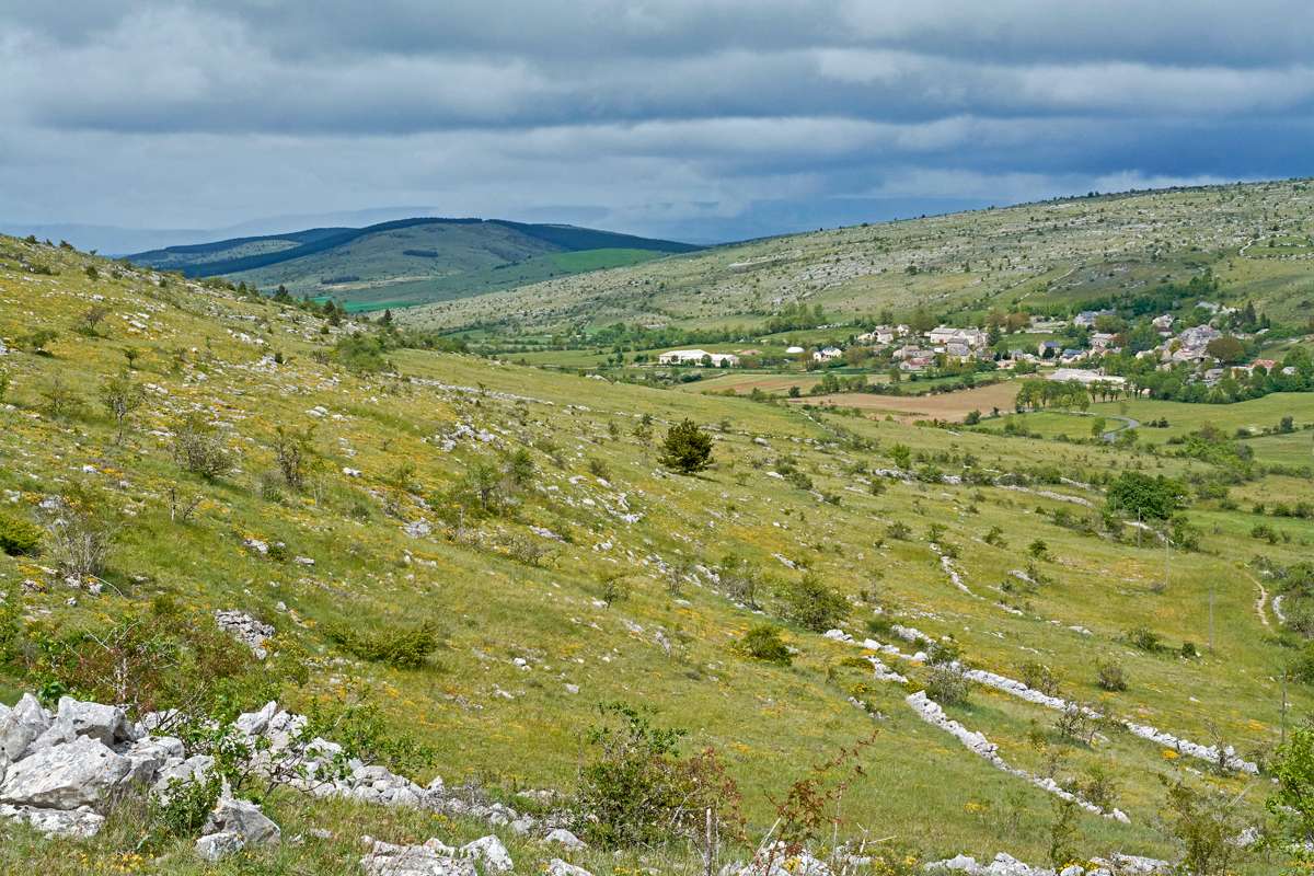 Landschaft auf dem Hochplateau Causse Méjean, (c) Stefan Munzinger/NABU-naturgucker.de