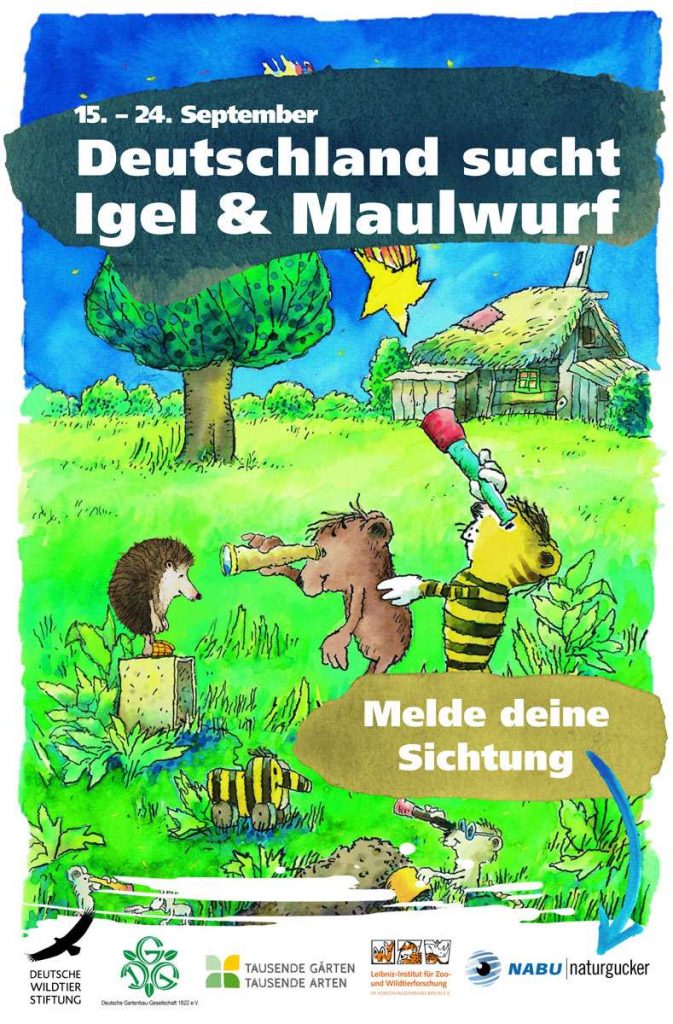 Meldeaktion Igel & Maulwurf, (c) Janosch