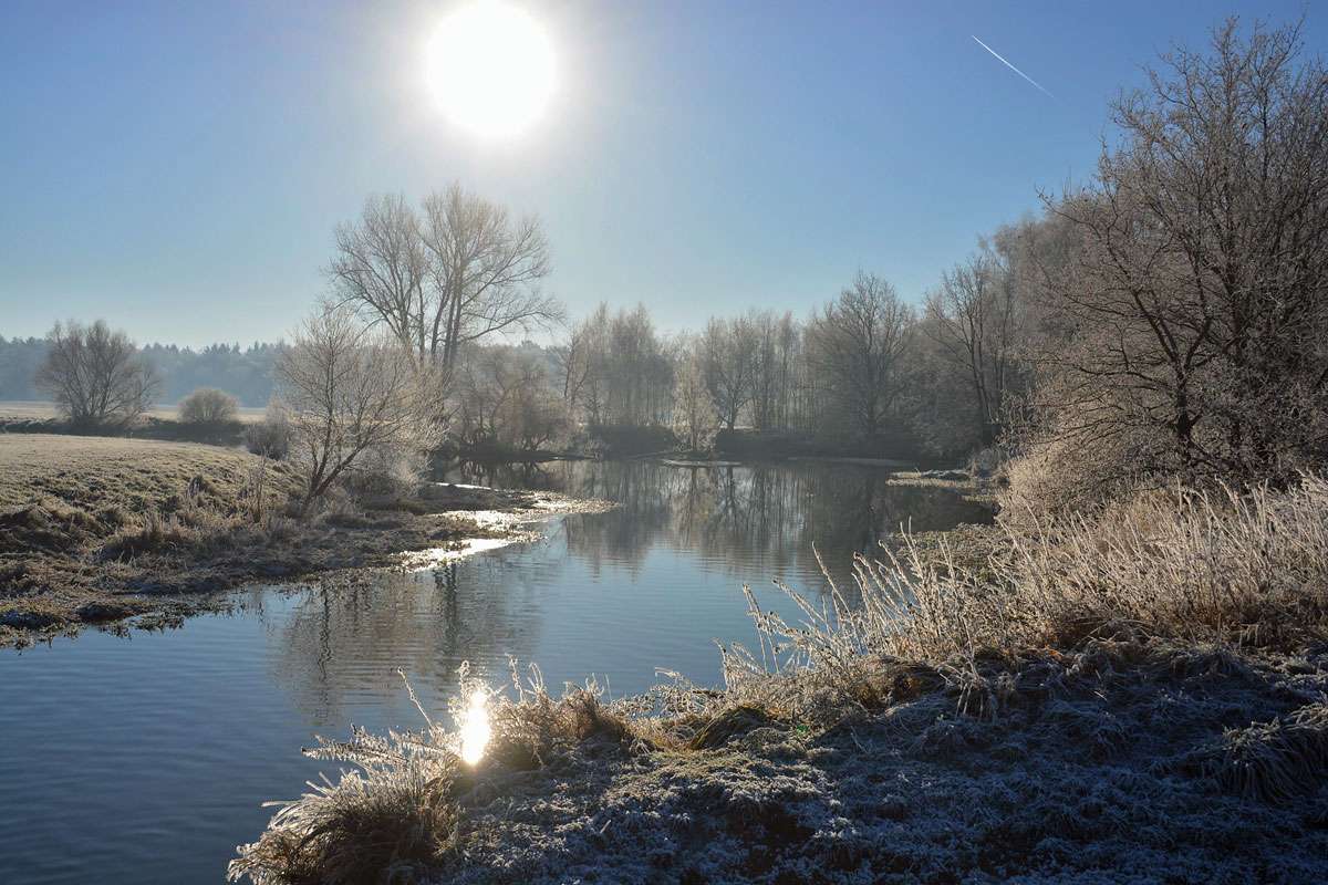 Mühlenkanal Wienhausen im Winter, (c) Rolf Jantz/NABU-naturgucker.de