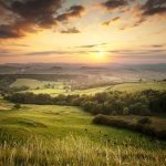 Sonnenuntergang über den Green Hills, (c) Northernsecrets