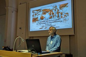 Dr. R&uuml;diger Pohl gab faszinierende Einblicke in die Psychologie der Naturbeobachtung, (c) Gaby Schulemann-Maier