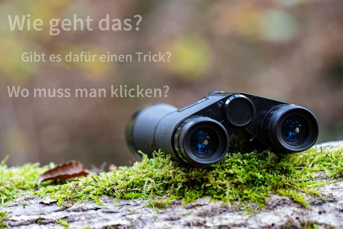 Tipps und Tricks gibt es in dieser Rubrik, Bild Fernglas (c) Pat_Photographies/Pixabay