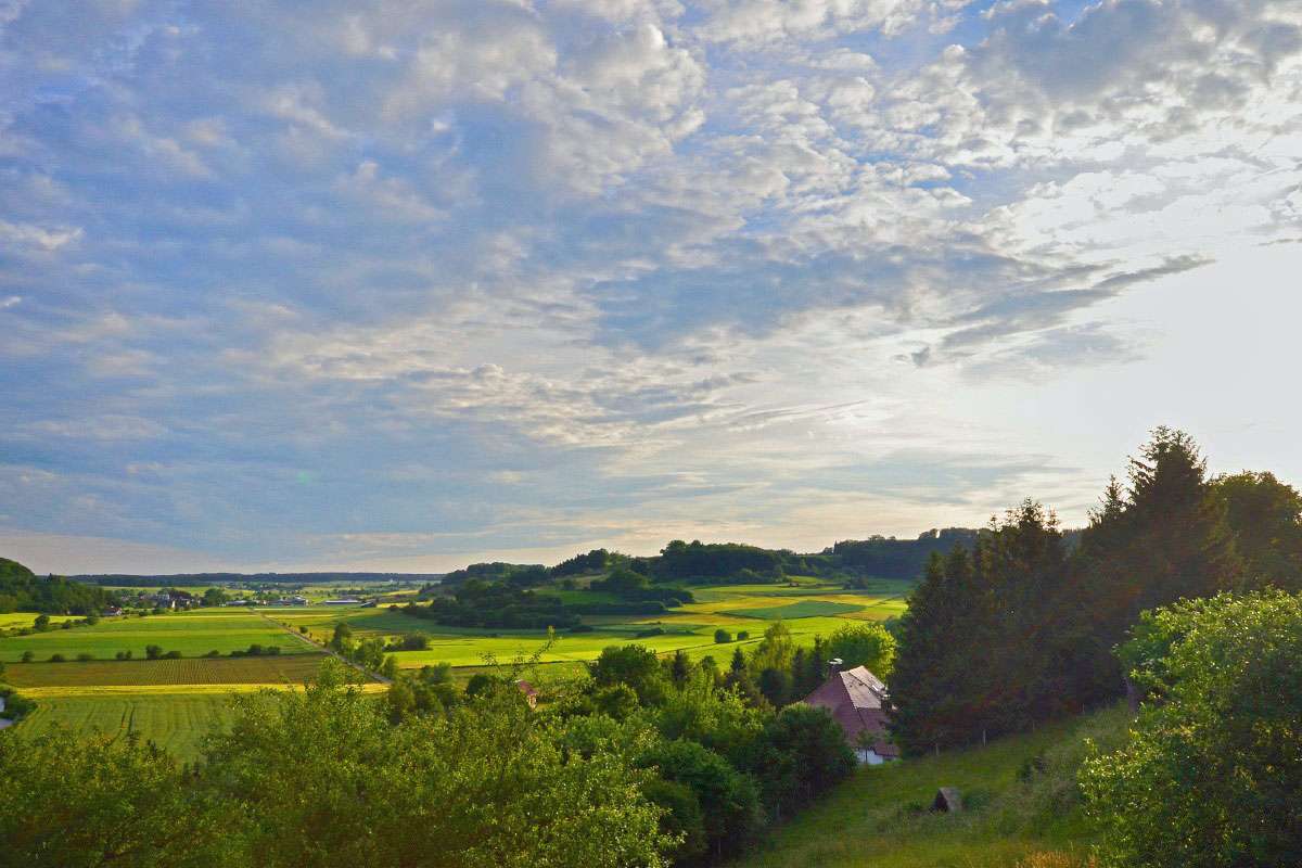 Landschaft in der Nähe von Inzigkofen, (c) Hans Schwarting/NABU-naturgucker.de