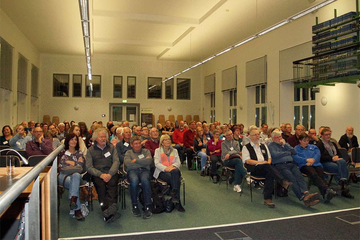 Ein gut besuchter Vortrag auf dem NABU|naturgucker-Kongress, (c) Gaby Schulemann-Maier