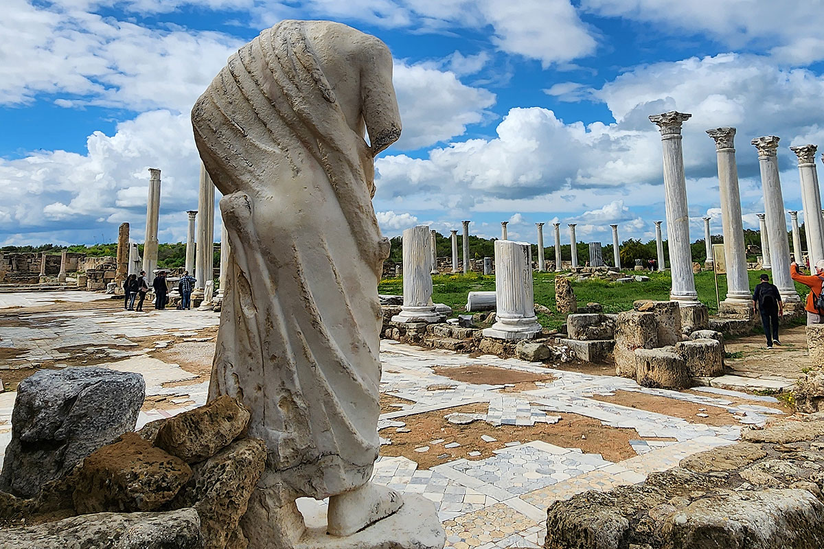 Die antike Palästra von Salamis, (c) Marina Çetinaslan Die antike Palästra von Salamis, (c) Marina Çetinaslan